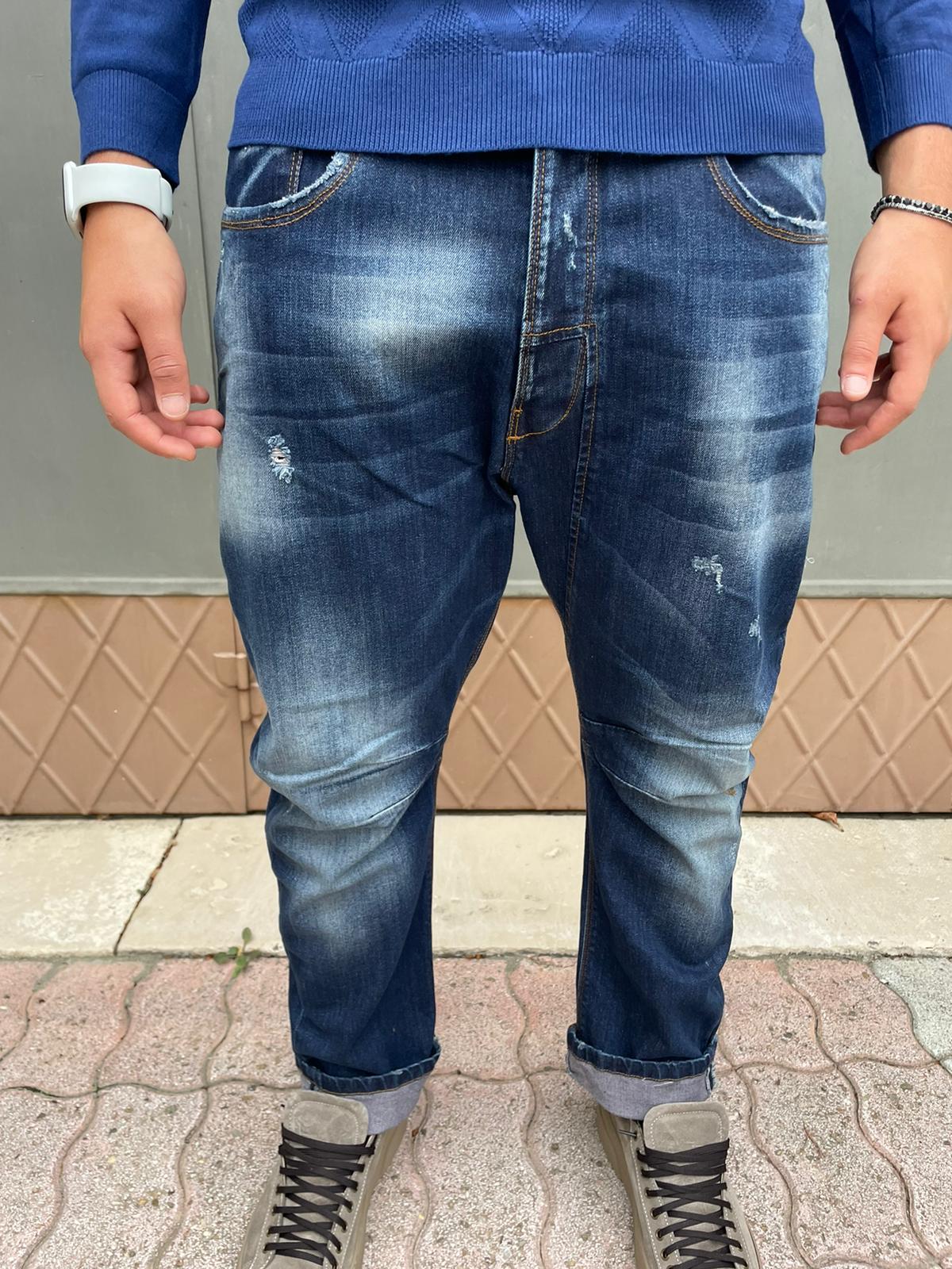 jeans cavallo basso cuciture