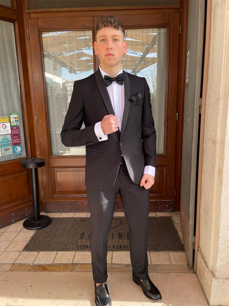 Abito uomo smoking CLEMENTINO S17