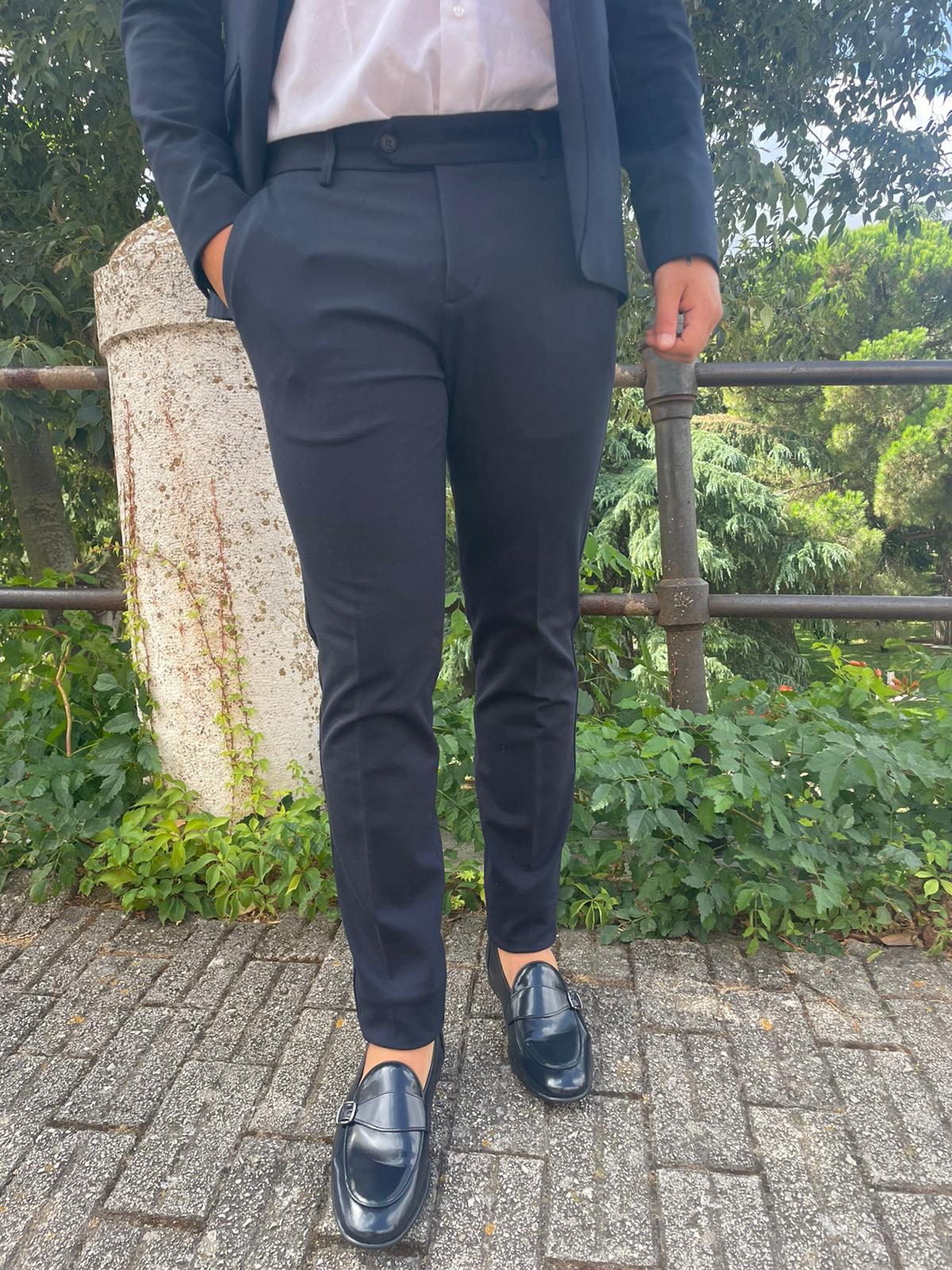 Pantalone infinity tessuto elasticizzato S 17 Milano