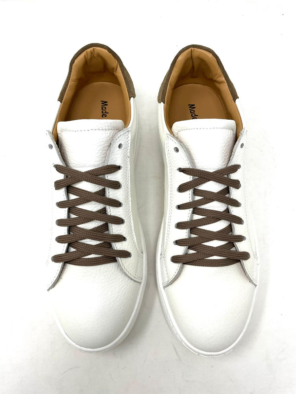 Sneakers vera pelle bottalata