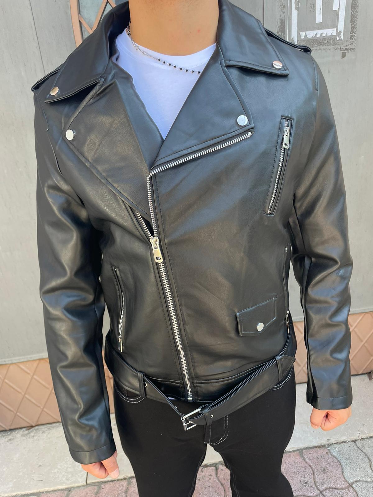 Men's eco leather jacket