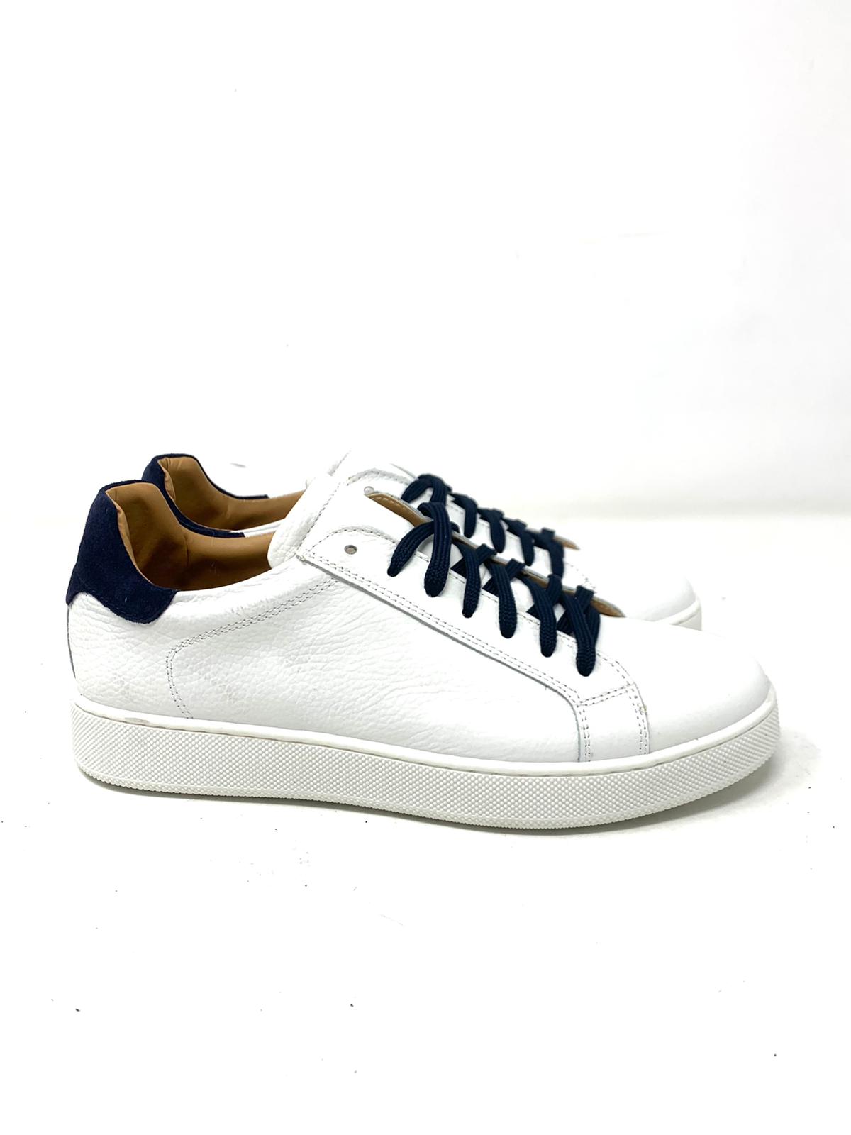 Sneakers modello Pisa vera pelle bottalata MADE IN ITALY