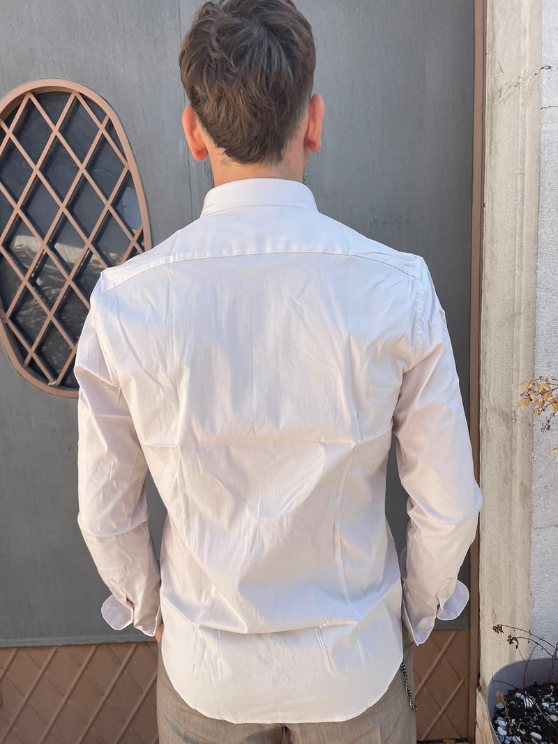 camicia uomo collo italiana slim fit regular