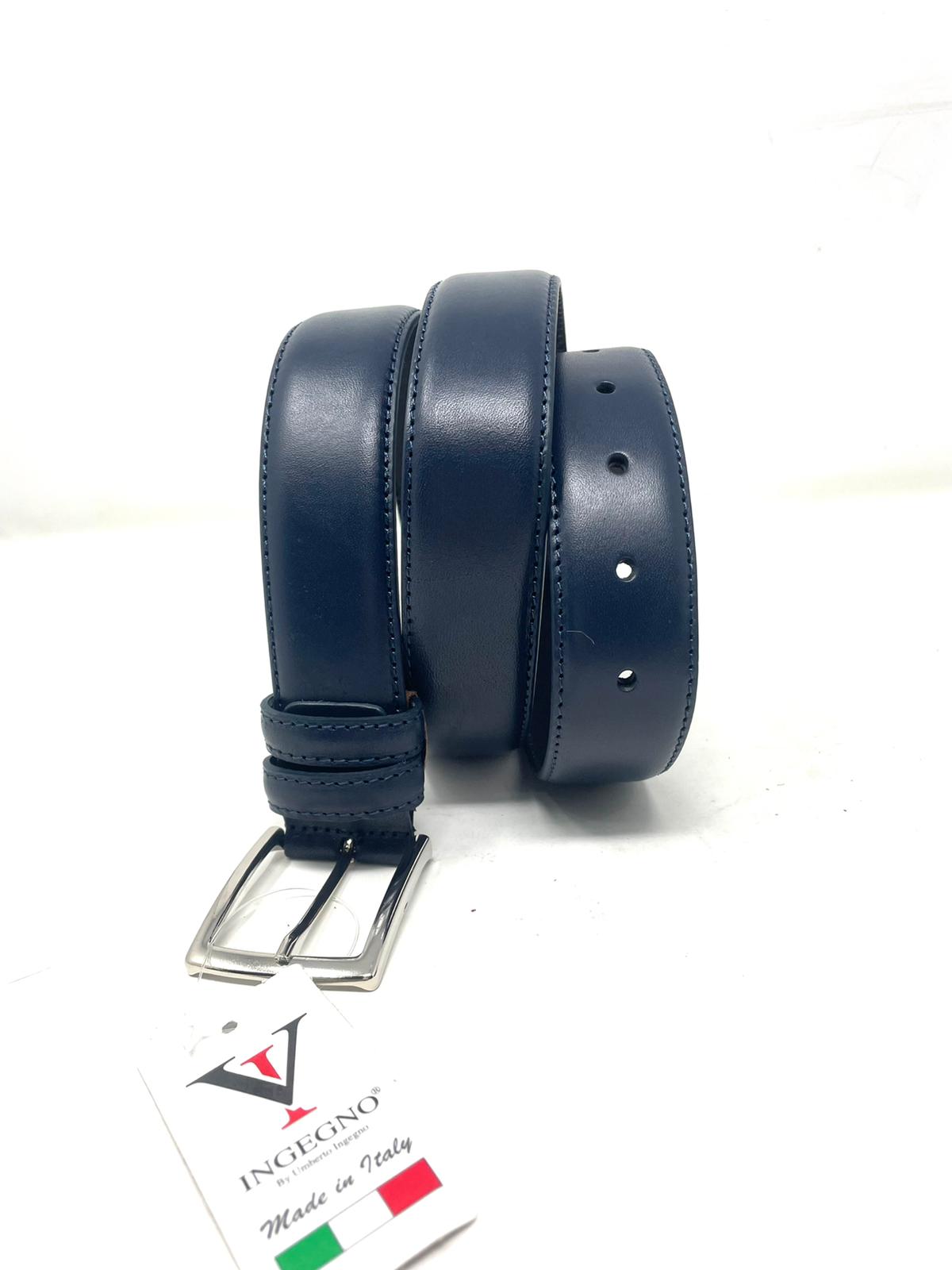 Cintura pelle ingrassata made in italy