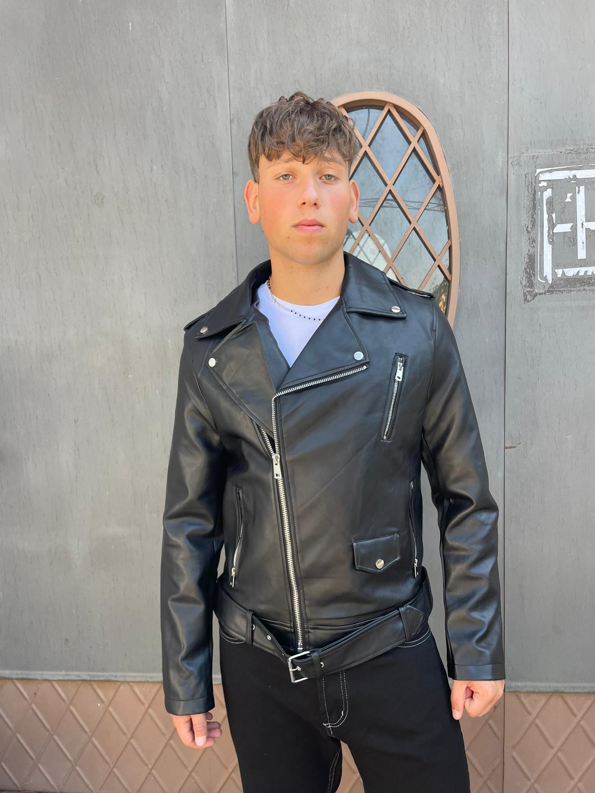 Men's eco leather jacket